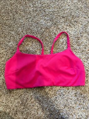lululemon athletica Hot Pink Sports Bra